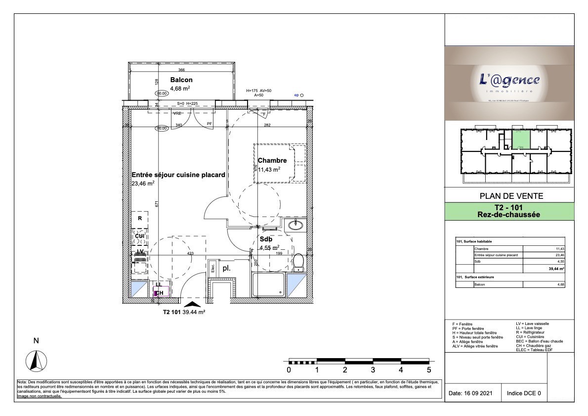 Vente Appartement à Pont-l'Évêque 2 pièces