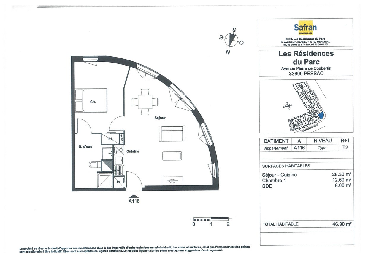 Vente Appartement à Pessac 2 pièces