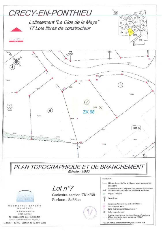 Vente Terrain à Crécy-en-Ponthieu 0 pièce