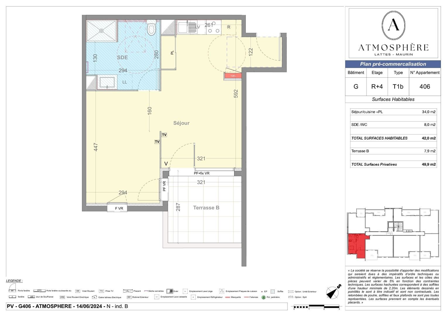 Vente Appartement à Lattes 1 pièce