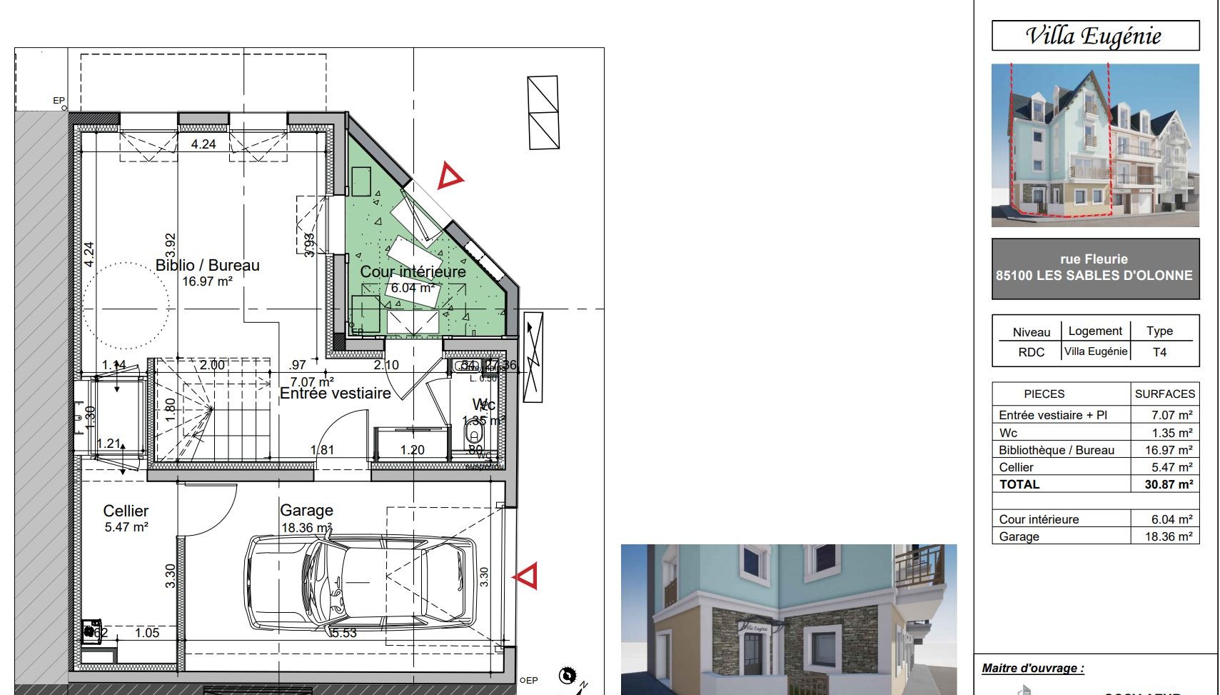 Vente Maison à les Sables-d'Olonne 4 pièces