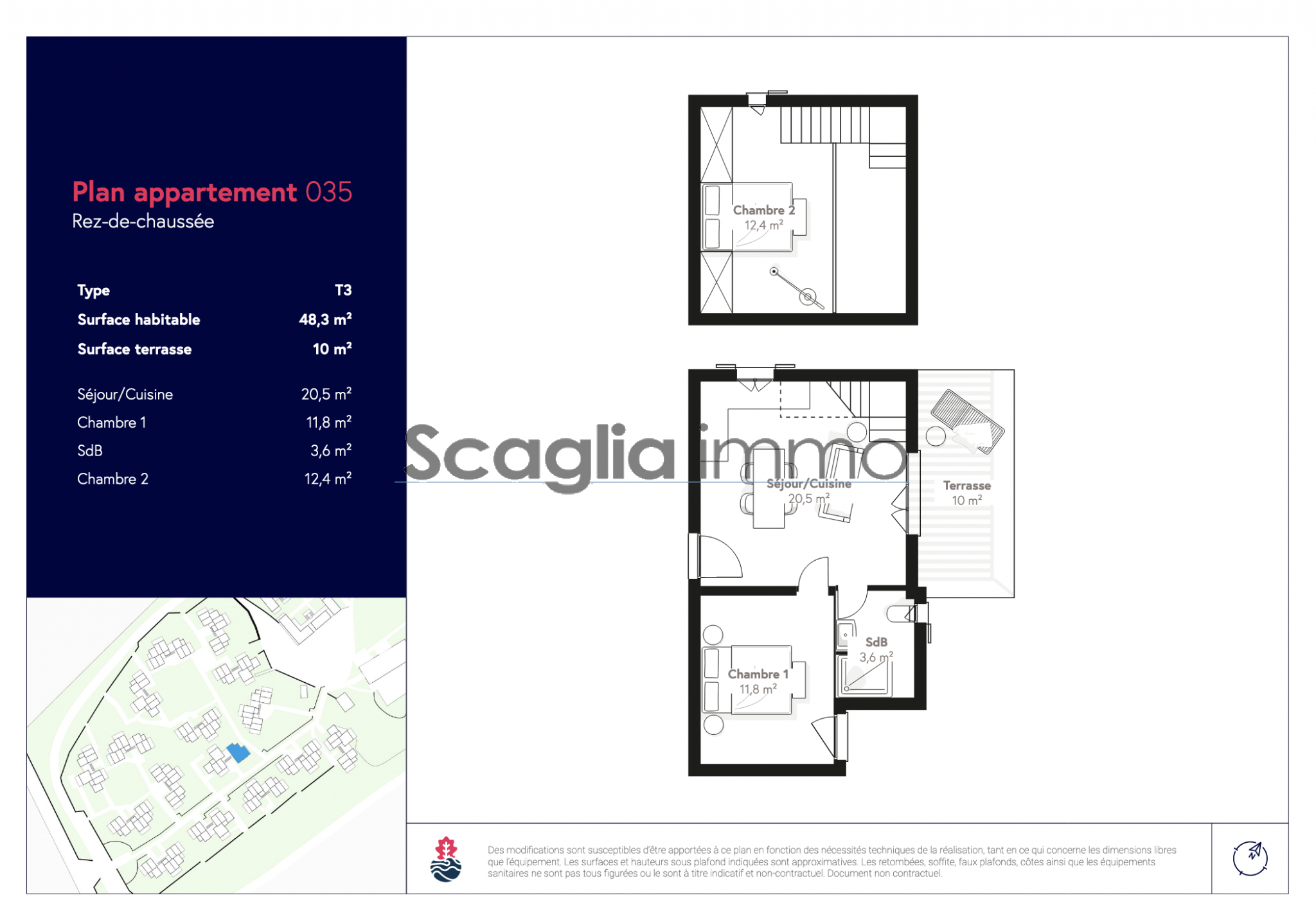 Vente Appartement à Lecci 3 pièces