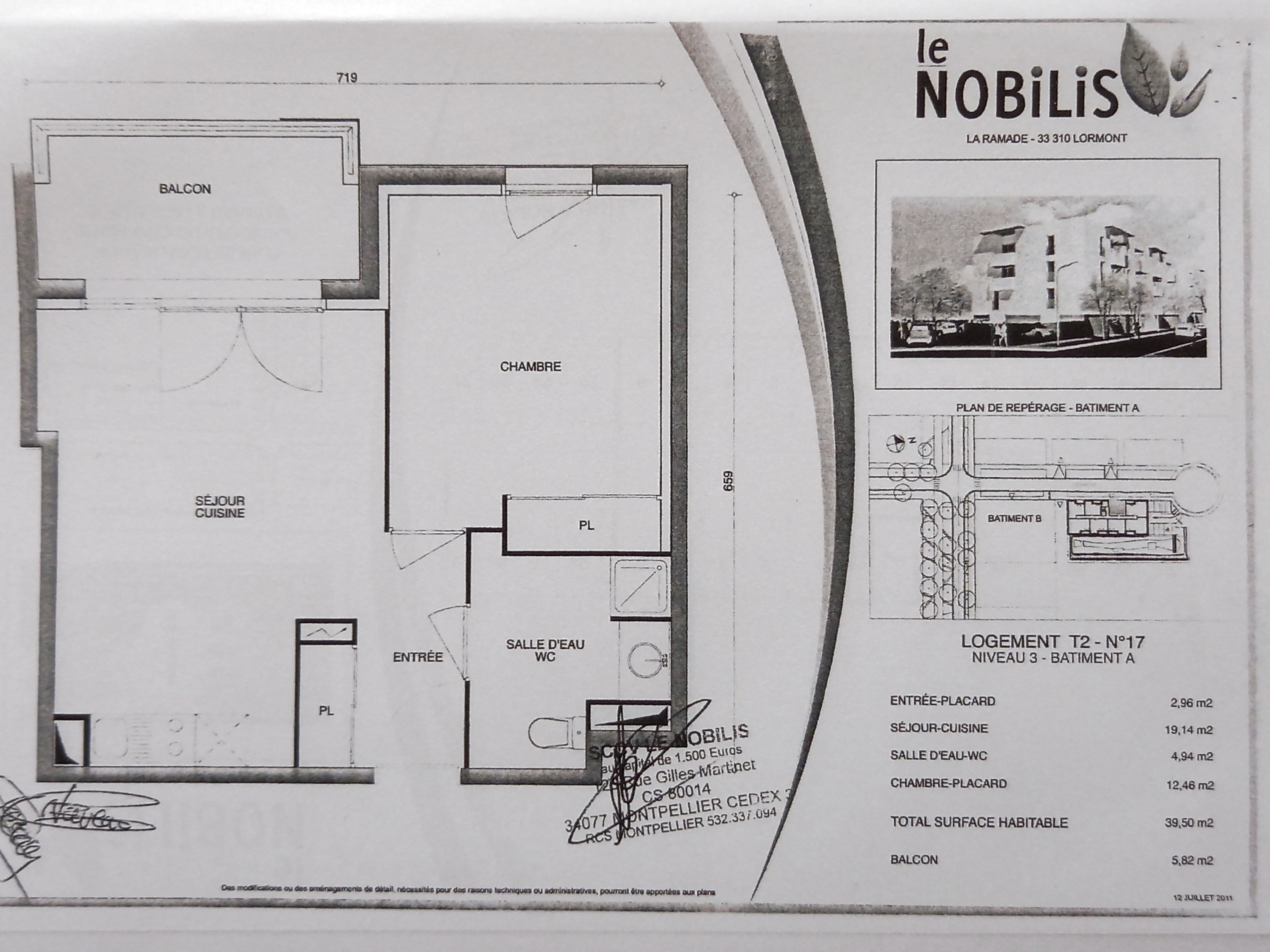 Vente Appartement à Lormont 2 pièces