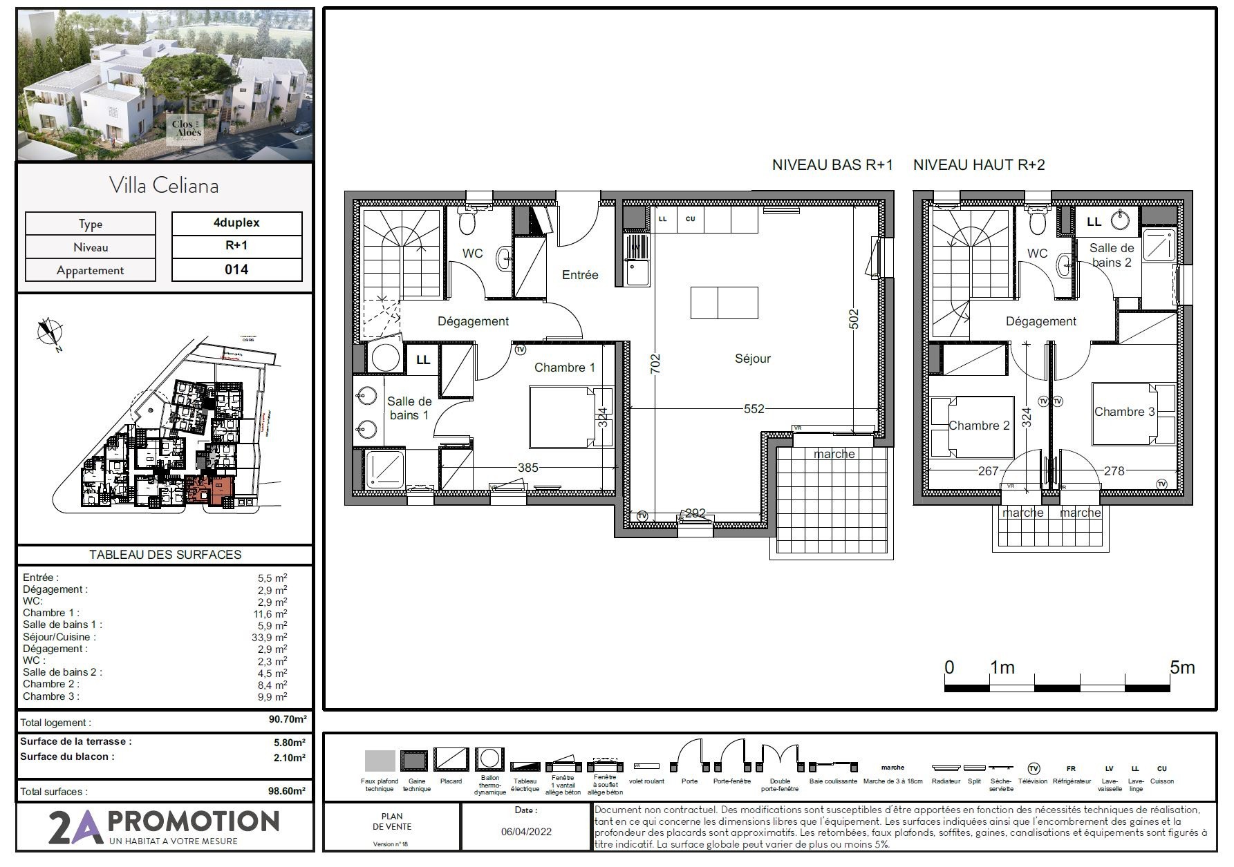 Vente Appartement à Montpellier 4 pièces