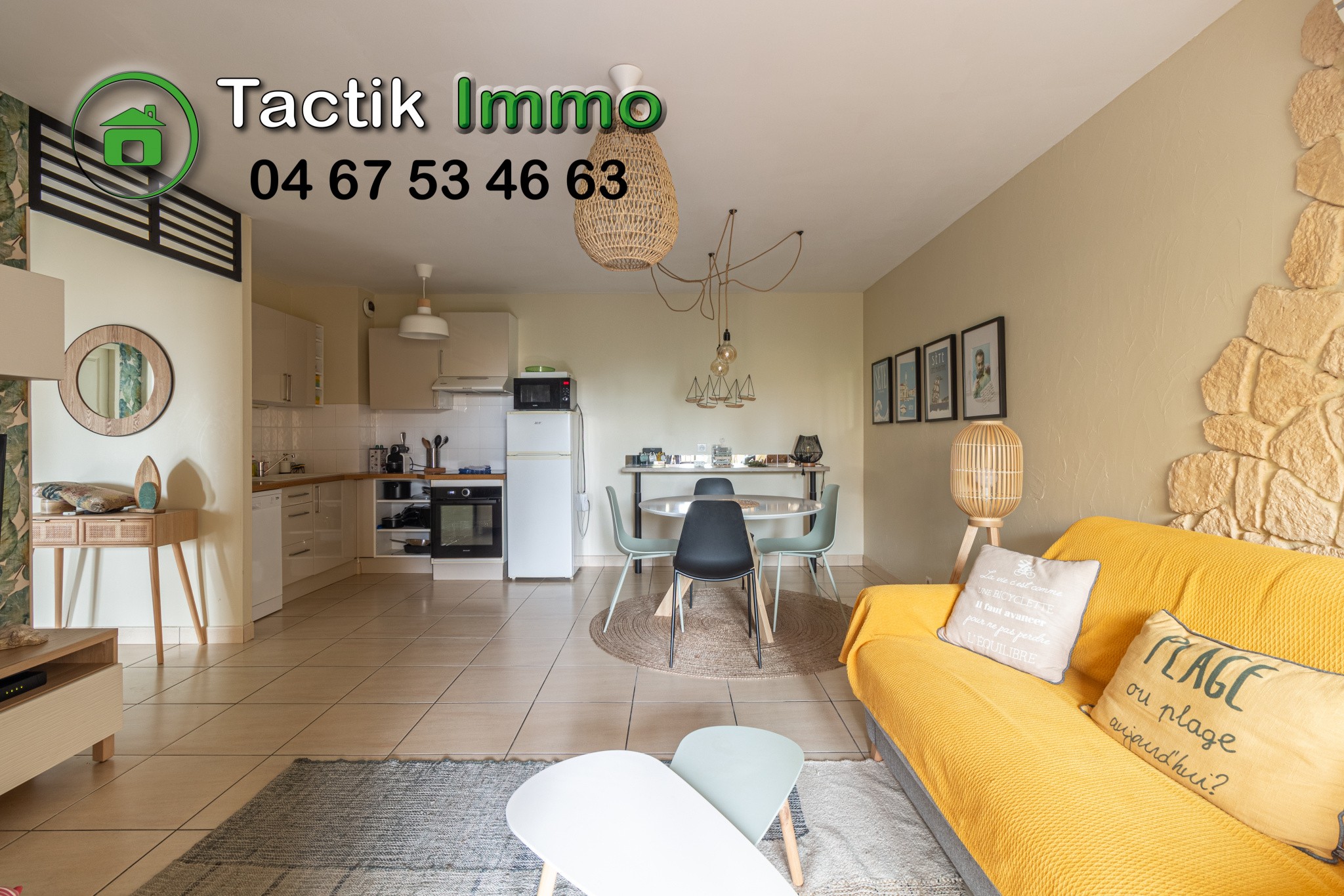 Vente Appartement à Sète 3 pièces