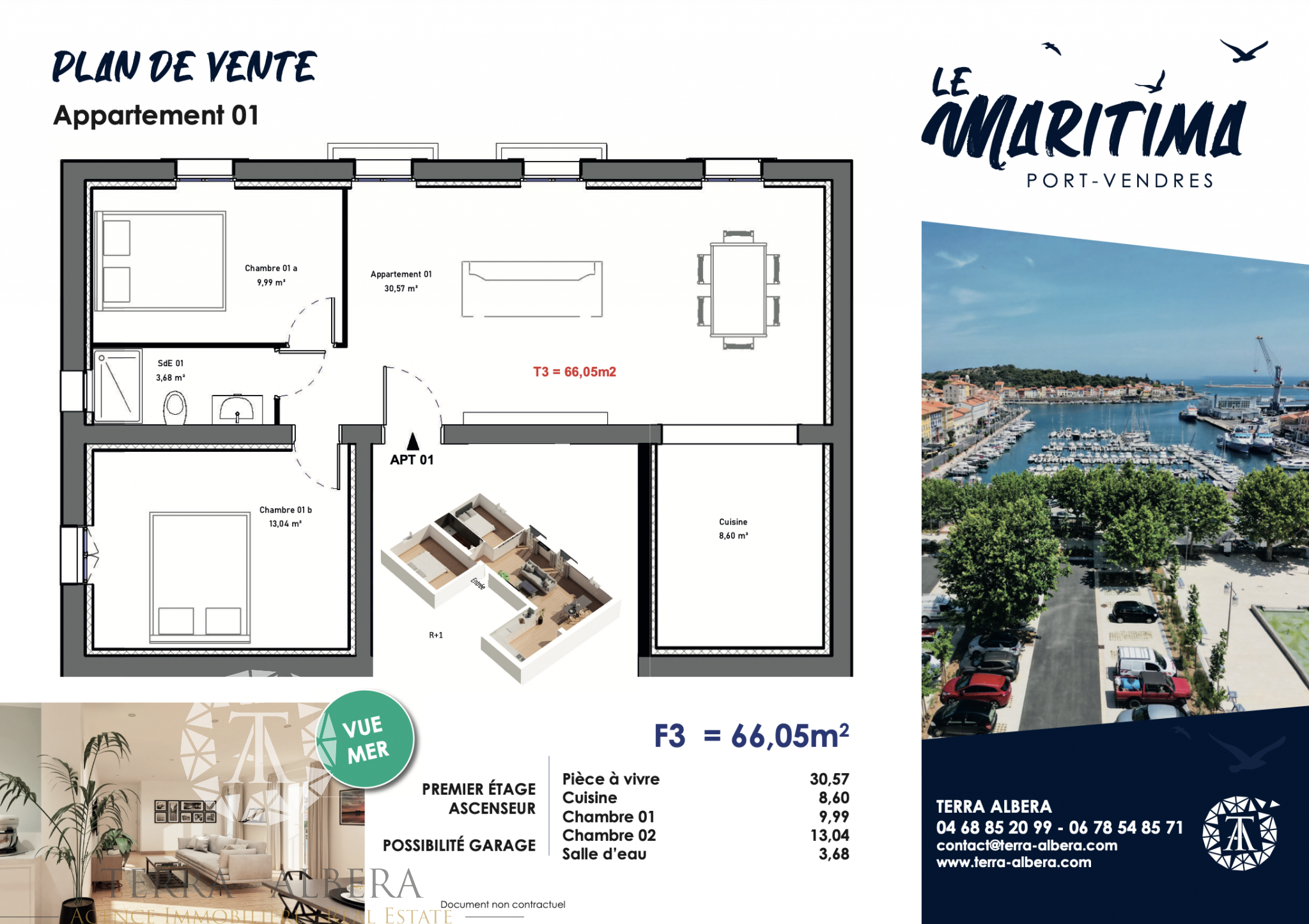 Vente Appartement à Port-Vendres 3 pièces