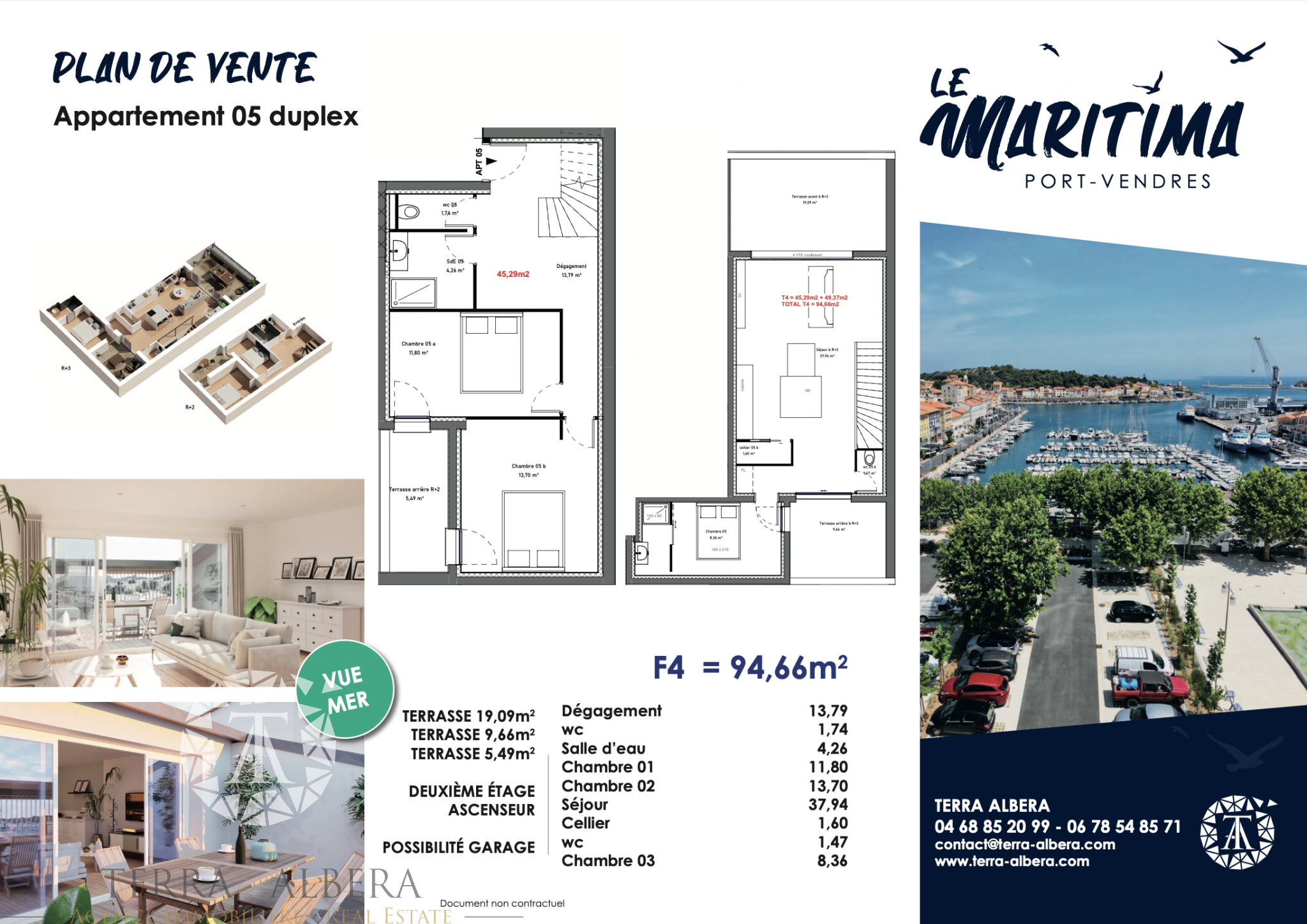 Vente Appartement à Port-Vendres 4 pièces