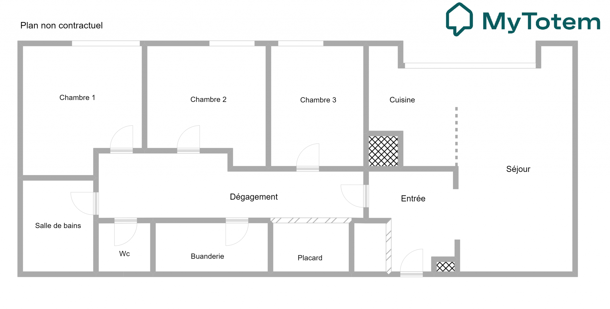 Vente Appartement à Saint-Denis 4 pièces