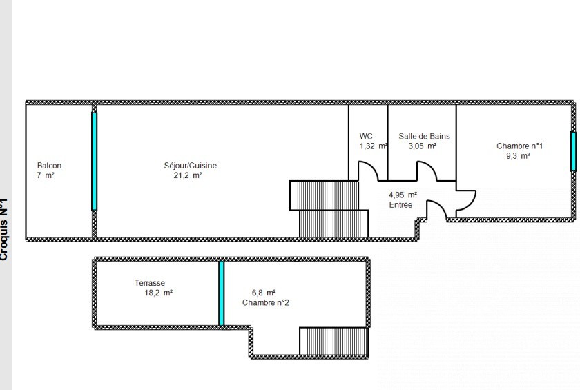 Vente Appartement à la Grande-Motte 2 pièces