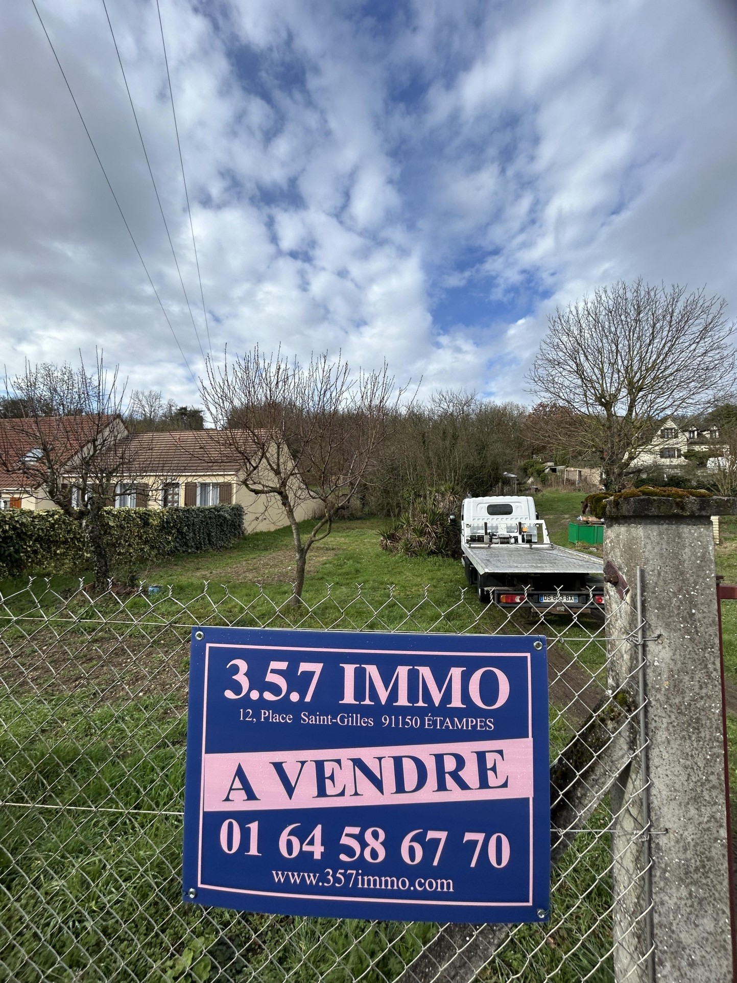 Vente Terrain à Étampes 0 pièce