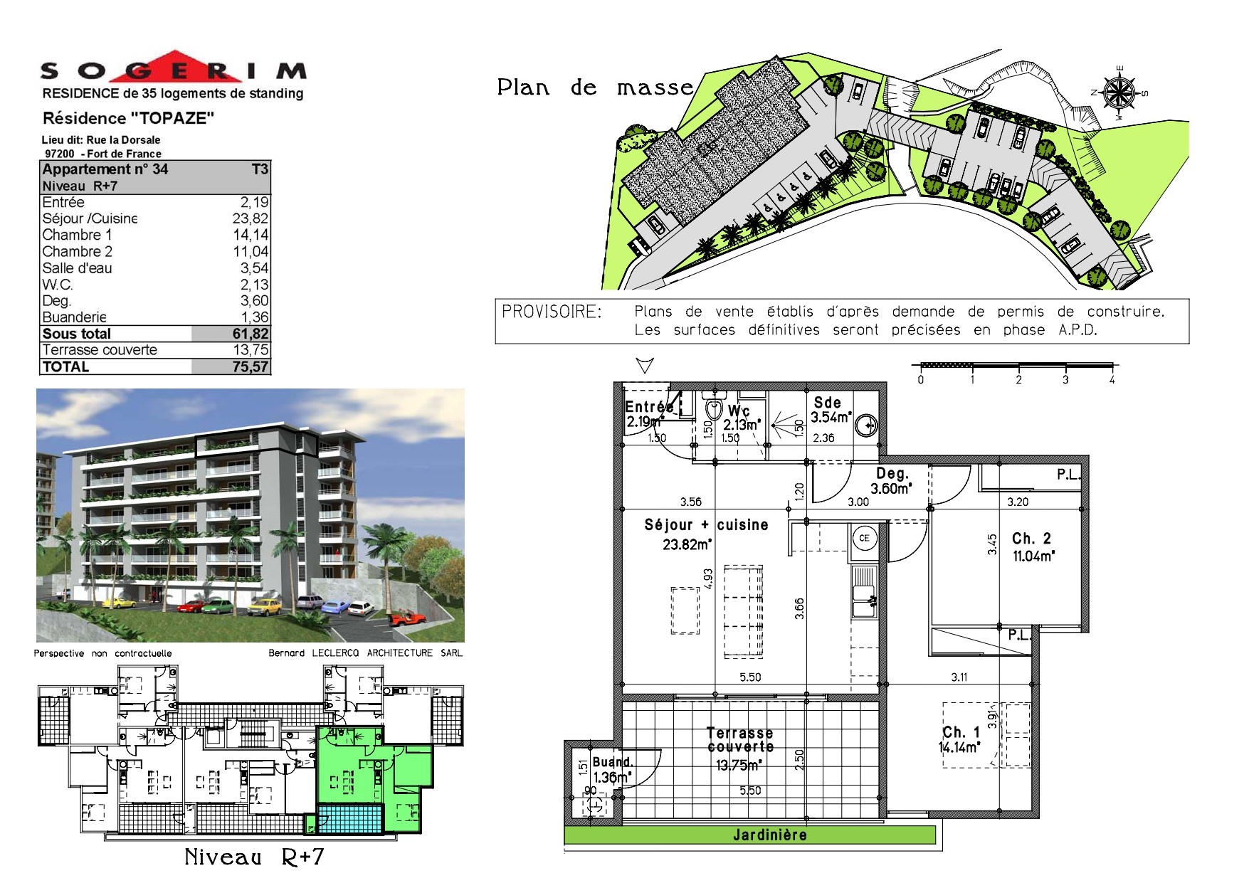 Vente Appartement à Fort-de-France 3 pièces