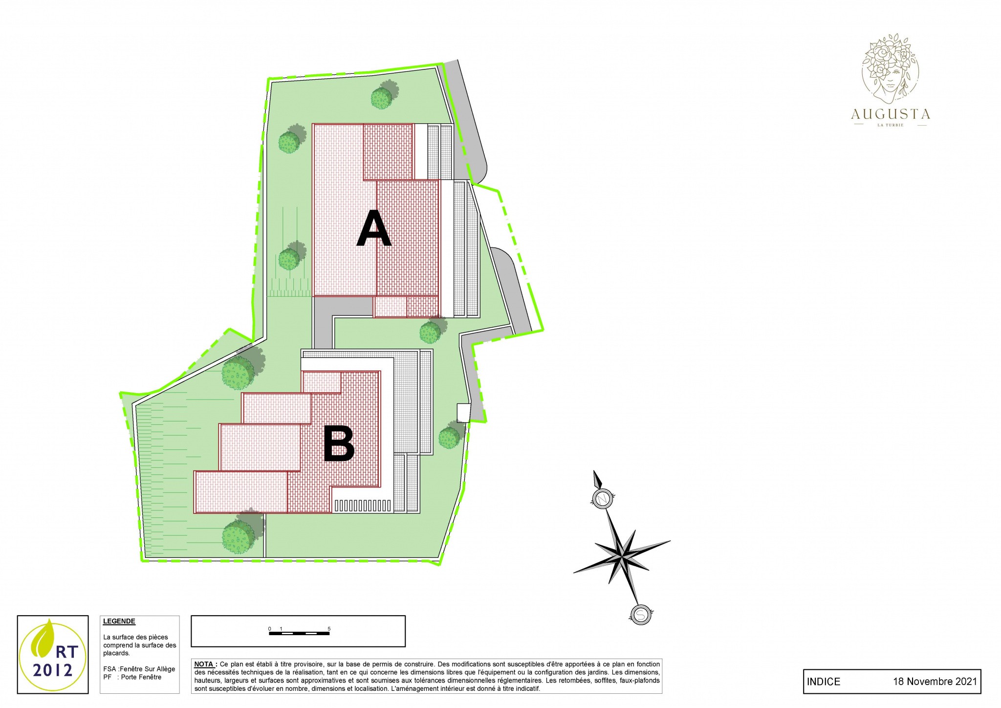 Vente Appartement à la Turbie 2 pièces