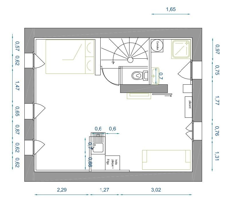 Vente Appartement à Bordeaux 1 pièce