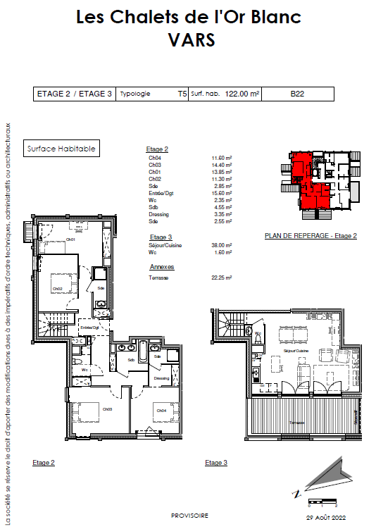 Vente Appartement à Vars 5 pièces