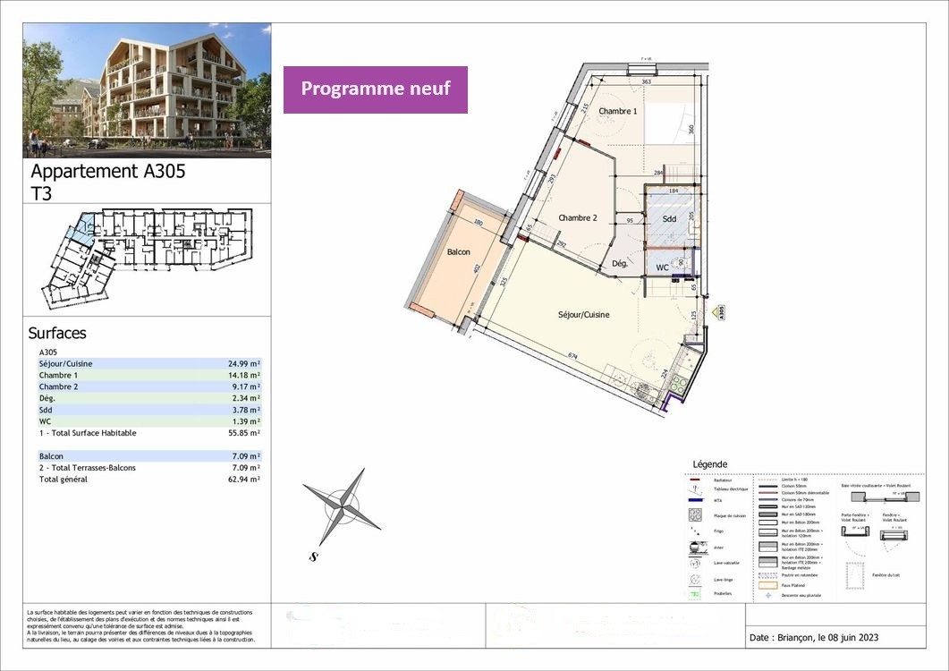 Vente Appartement à Briançon 0 pièce