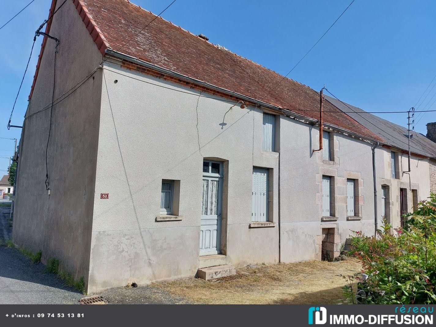 Vente Maison à Boussac 5 pièces