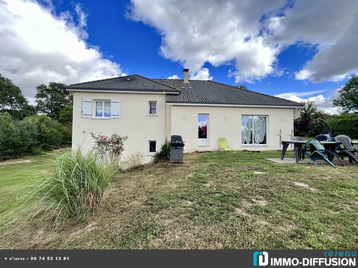 Vente Maison à Boussac 7 pièces