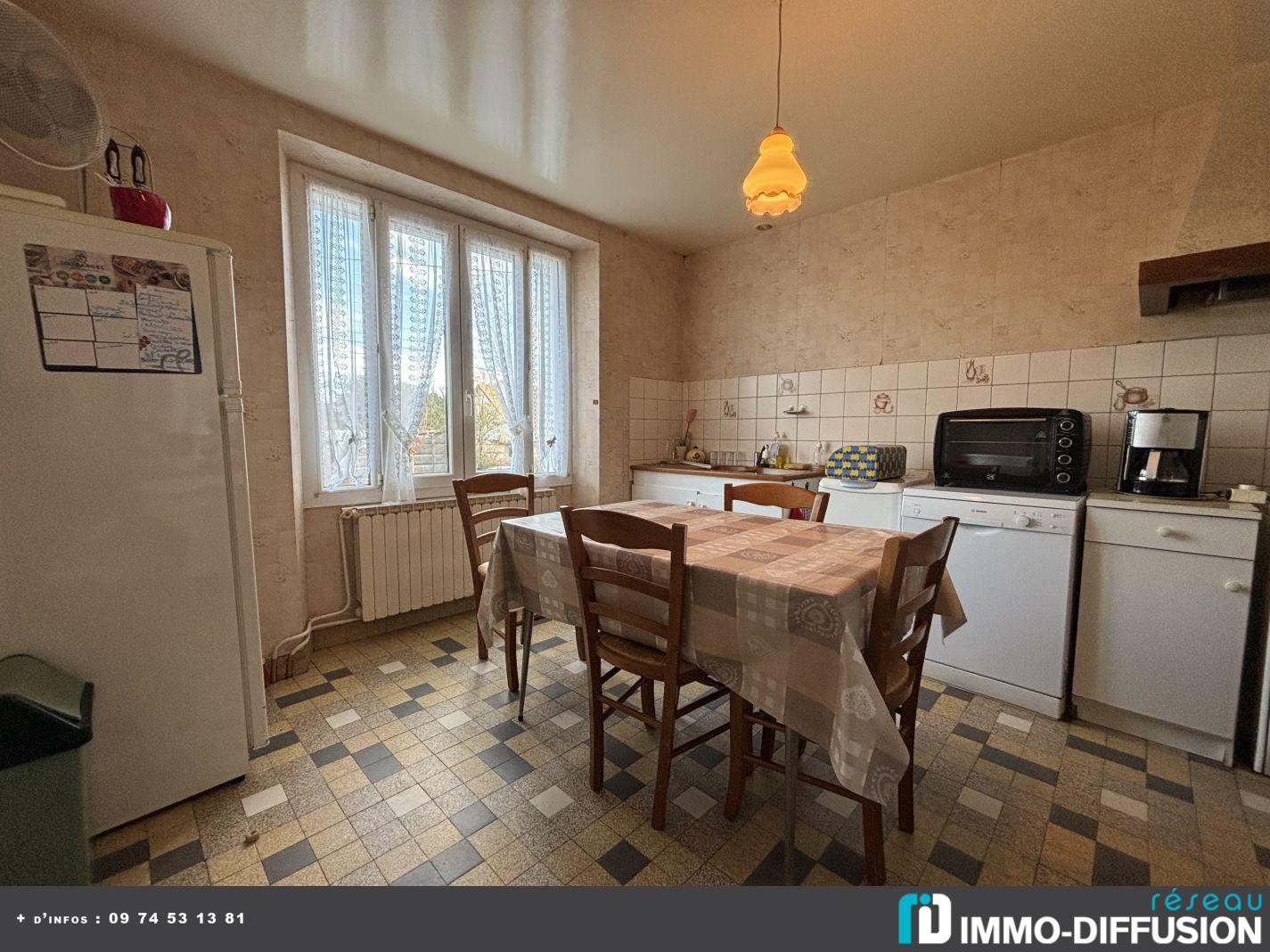 Vente Maison à Boussac 6 pièces