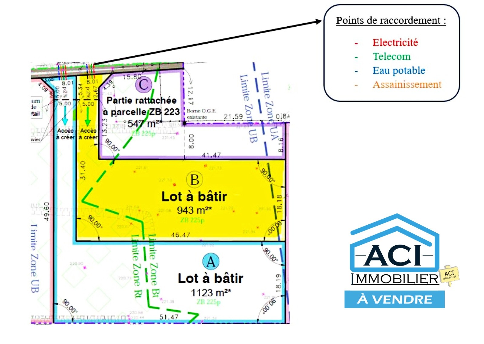 Vente Terrain à Luzinay 0 pièce