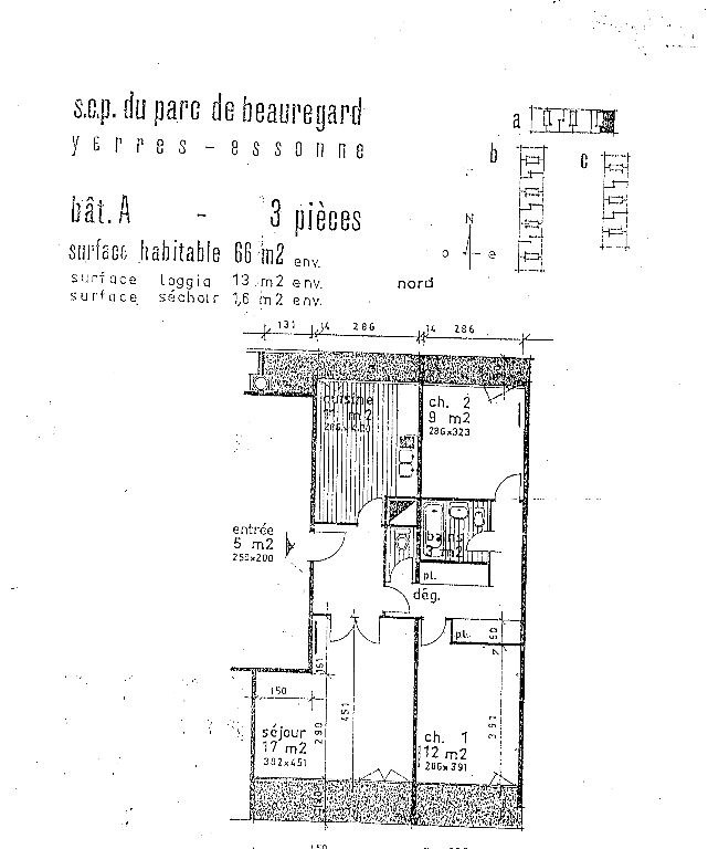 Vente Appartement à Yerres 3 pièces