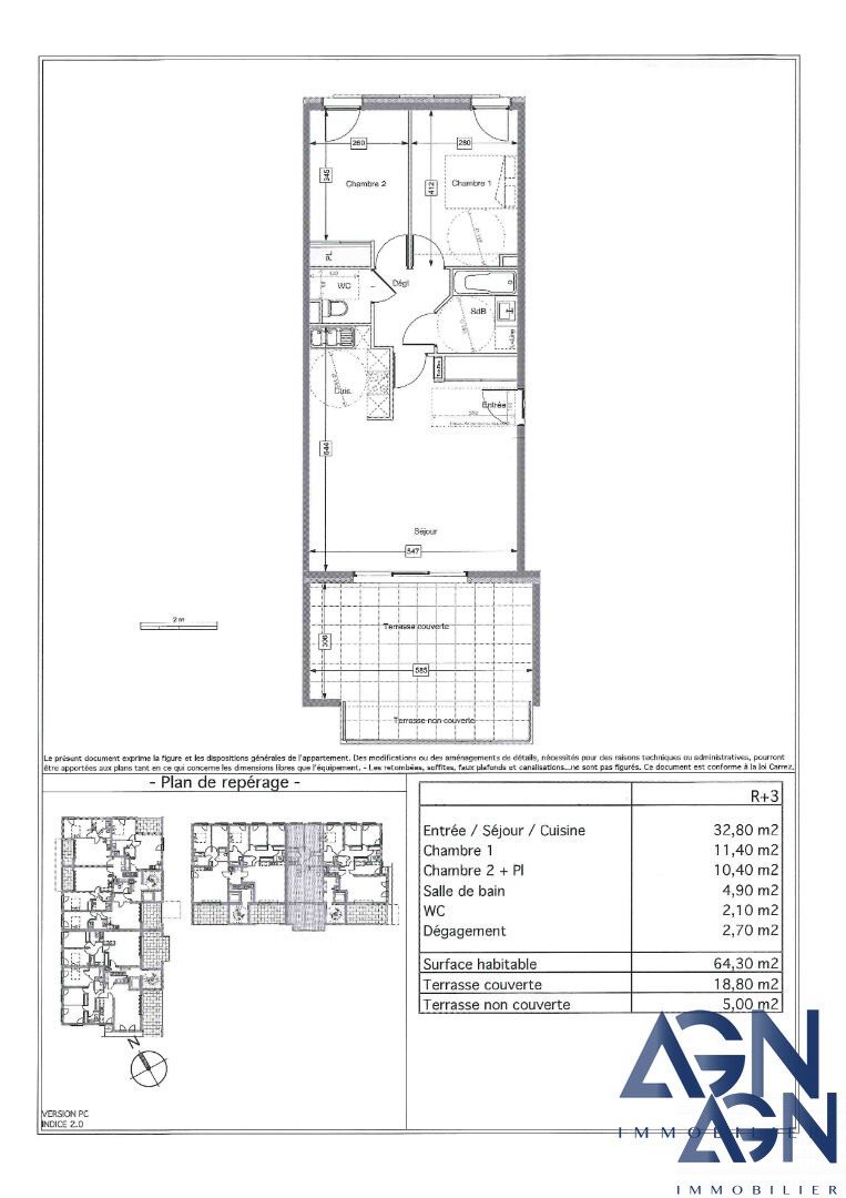 Vente Appartement à Juvignac 3 pièces