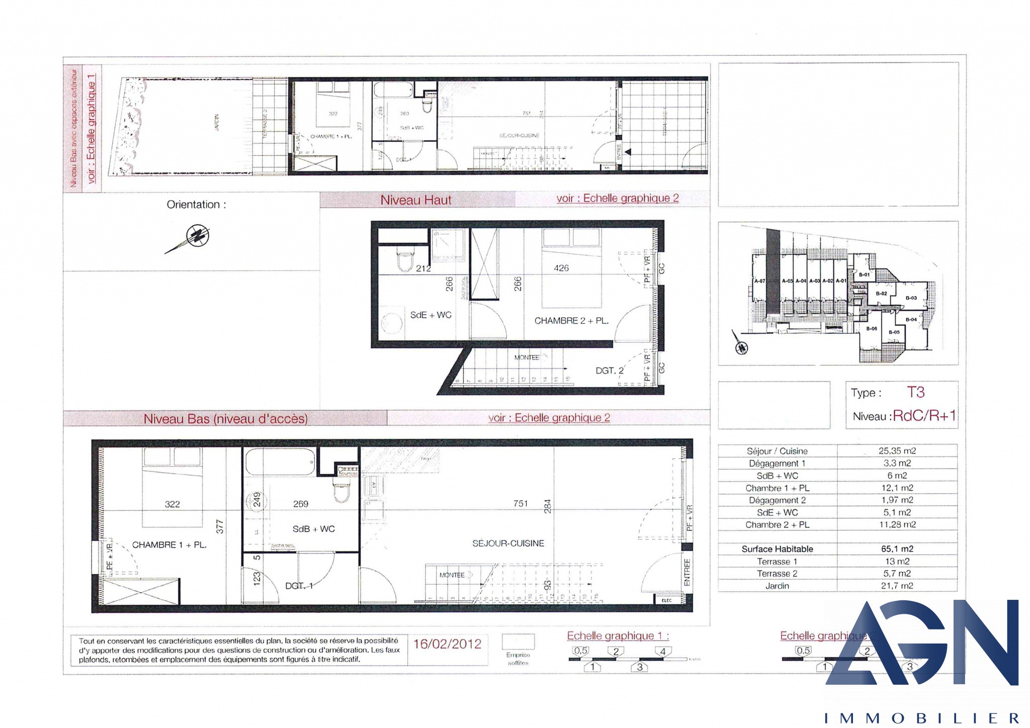 Vente Appartement à Juvignac 3 pièces