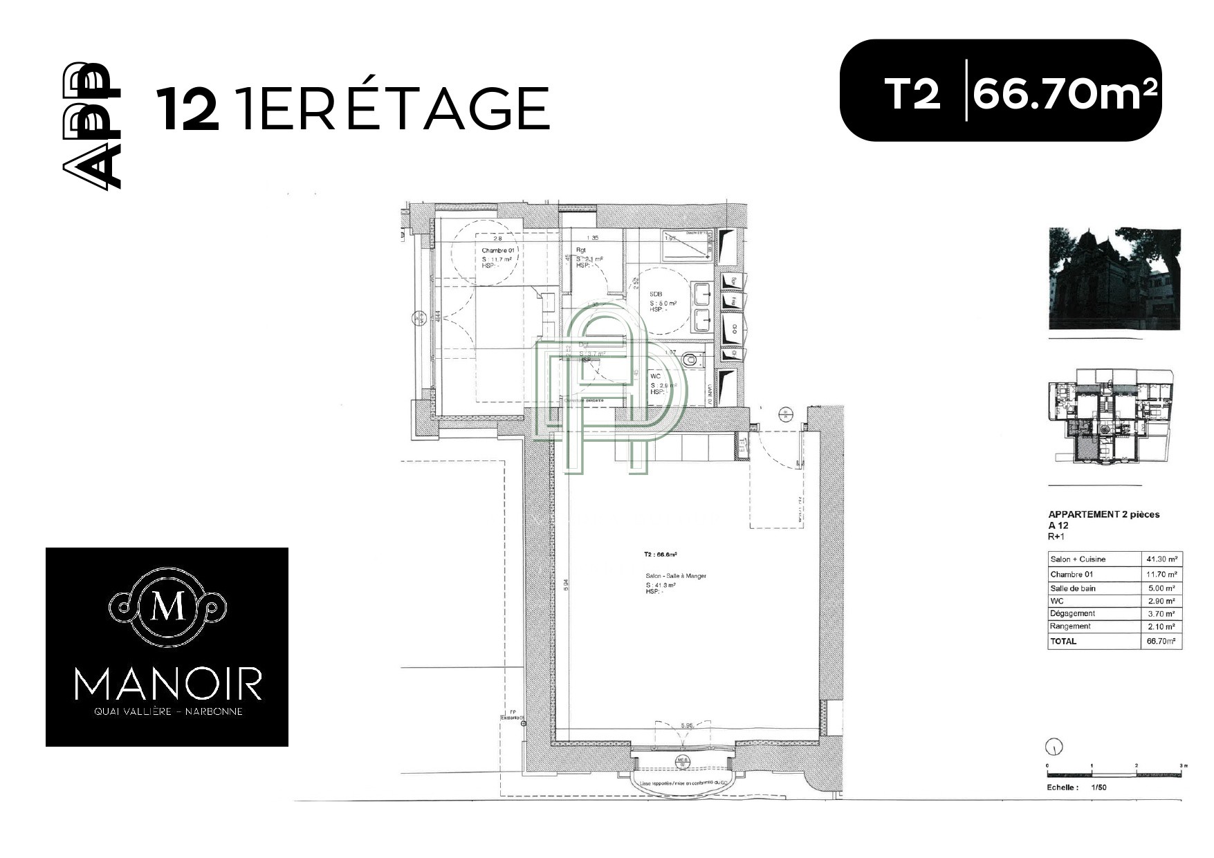 Vente Appartement à Narbonne 5 pièces