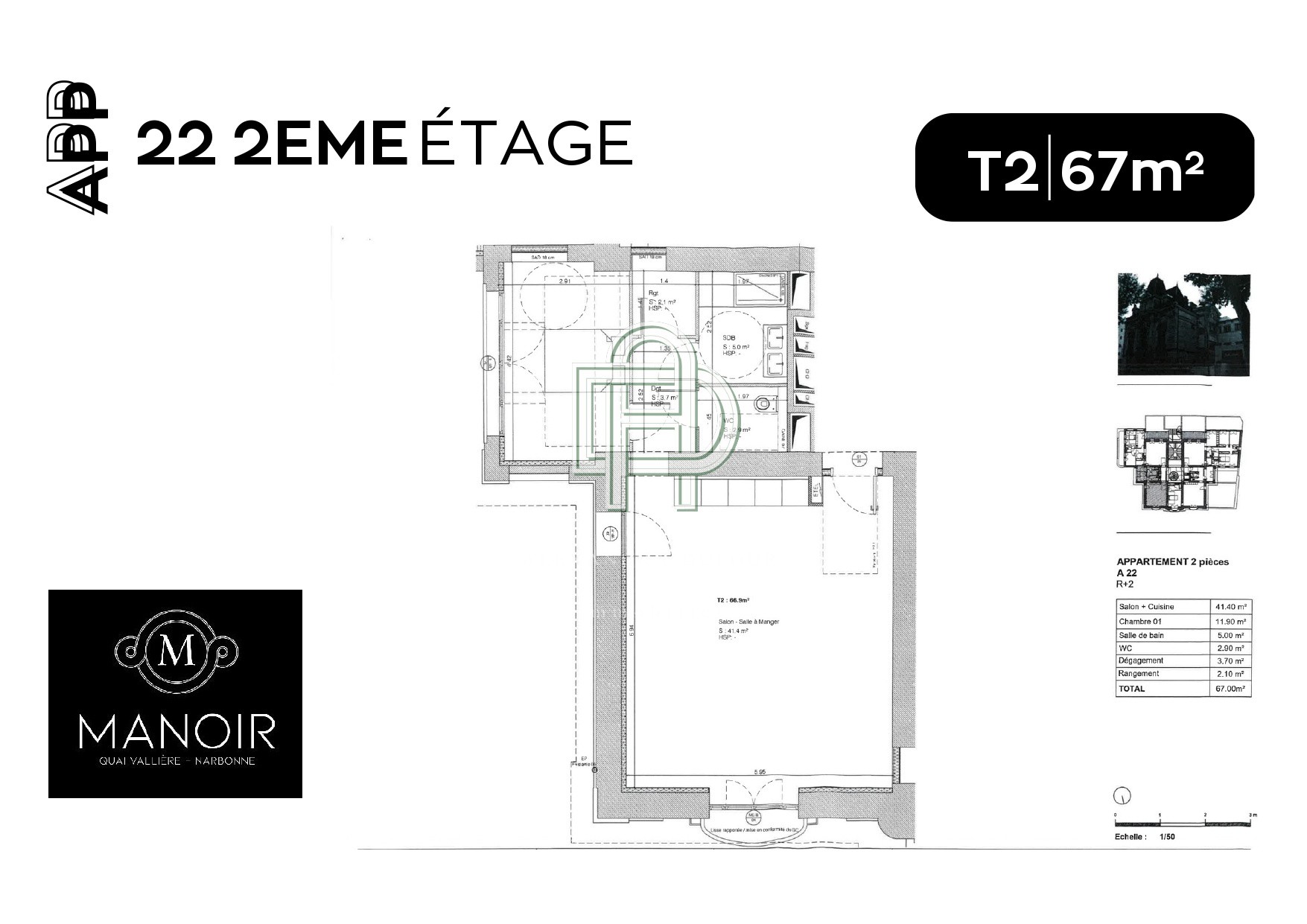 Vente Appartement à Narbonne 5 pièces