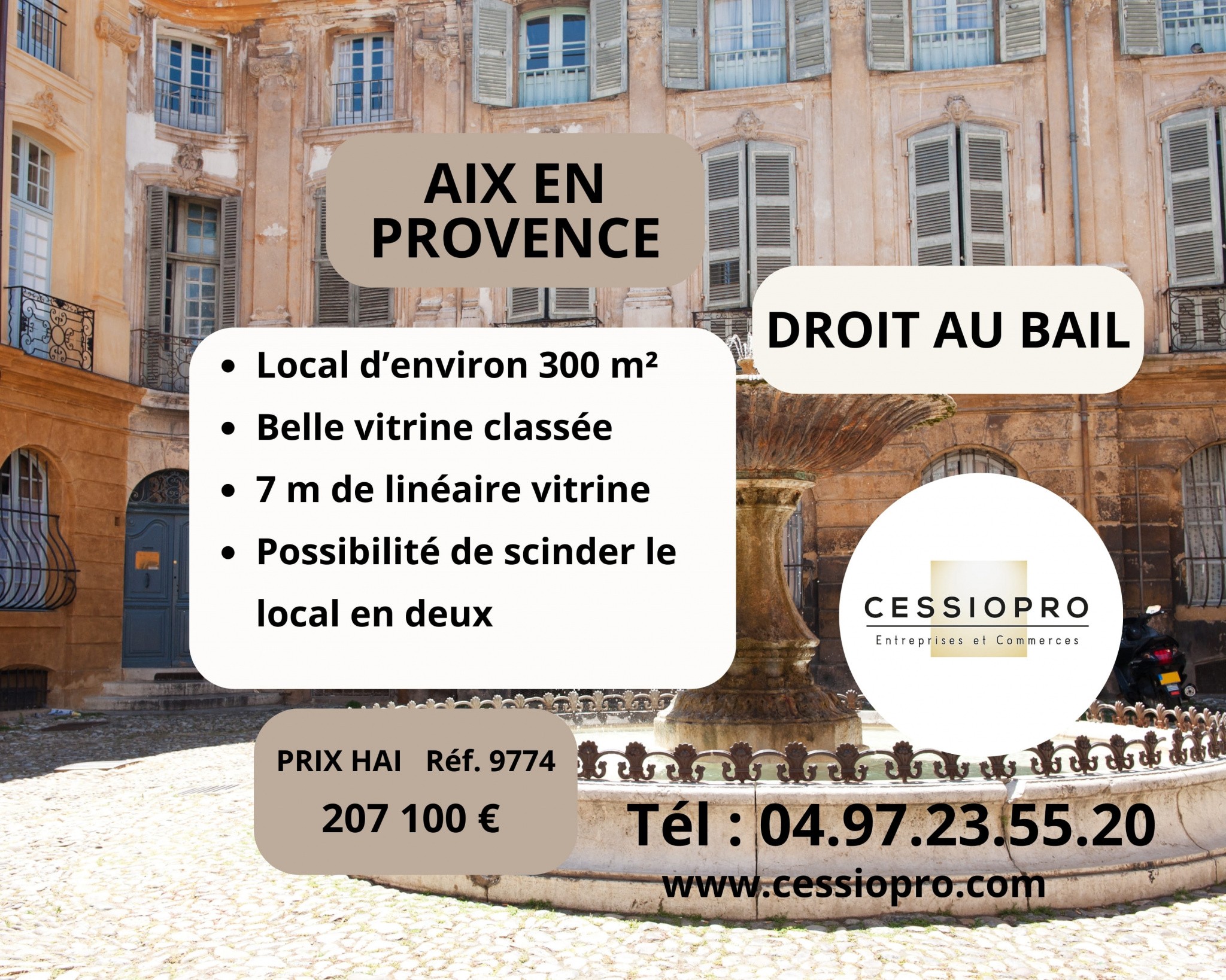 Vente Bureau / Commerce à Aix-en-Provence 0 pièce