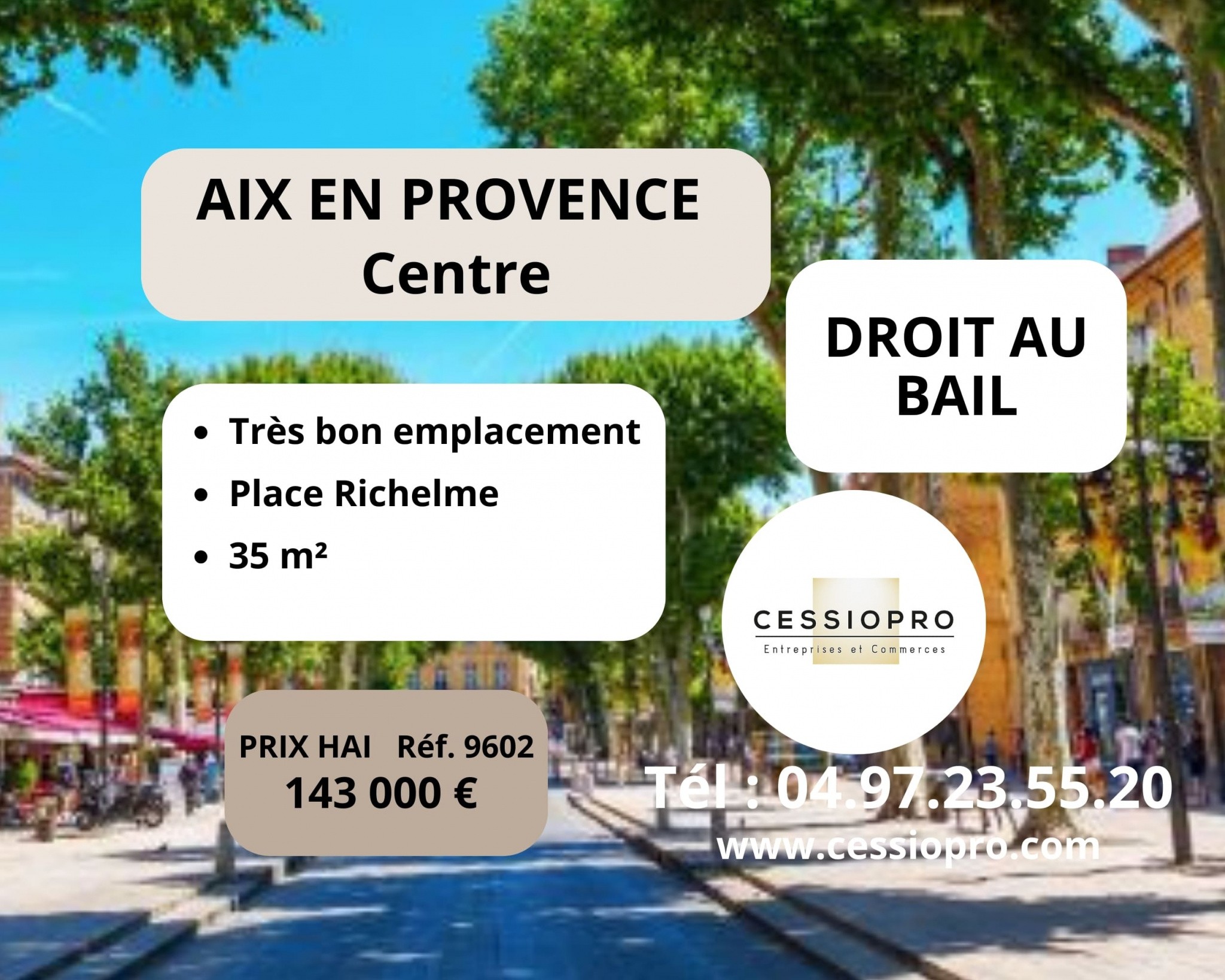 Vente Bureau / Commerce à Aix-en-Provence 0 pièce