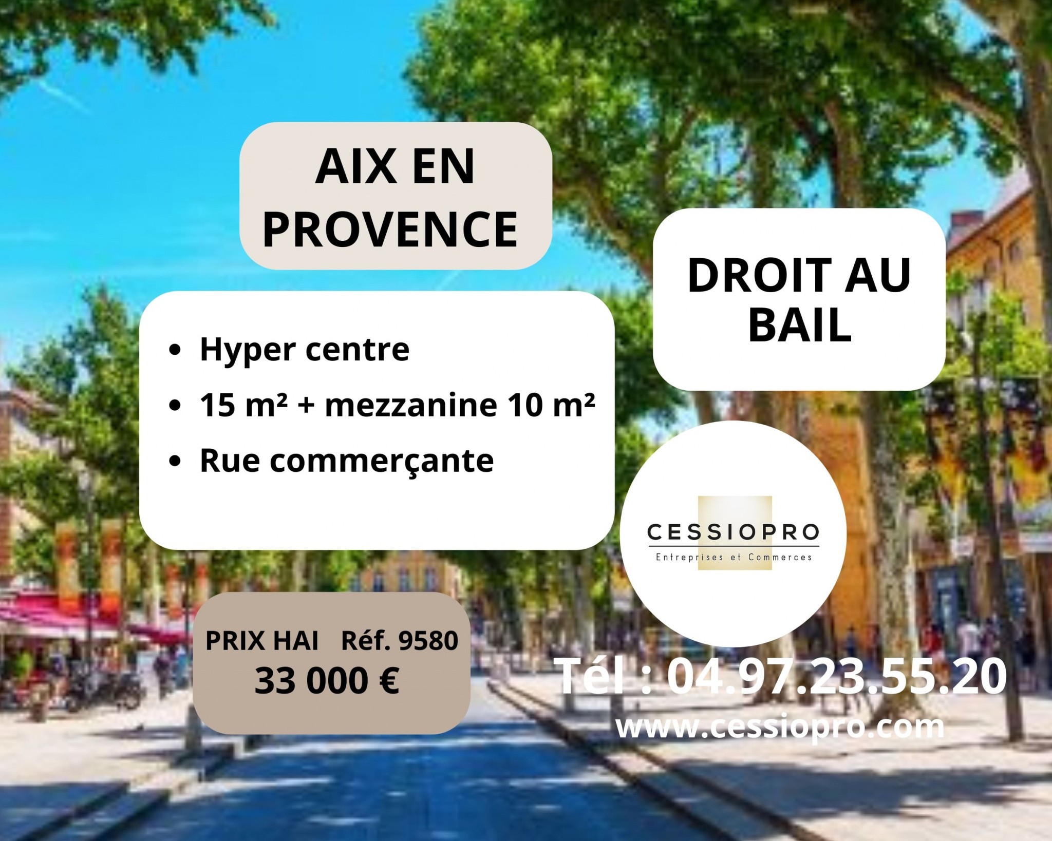 Vente Bureau / Commerce à Aix-en-Provence 0 pièce