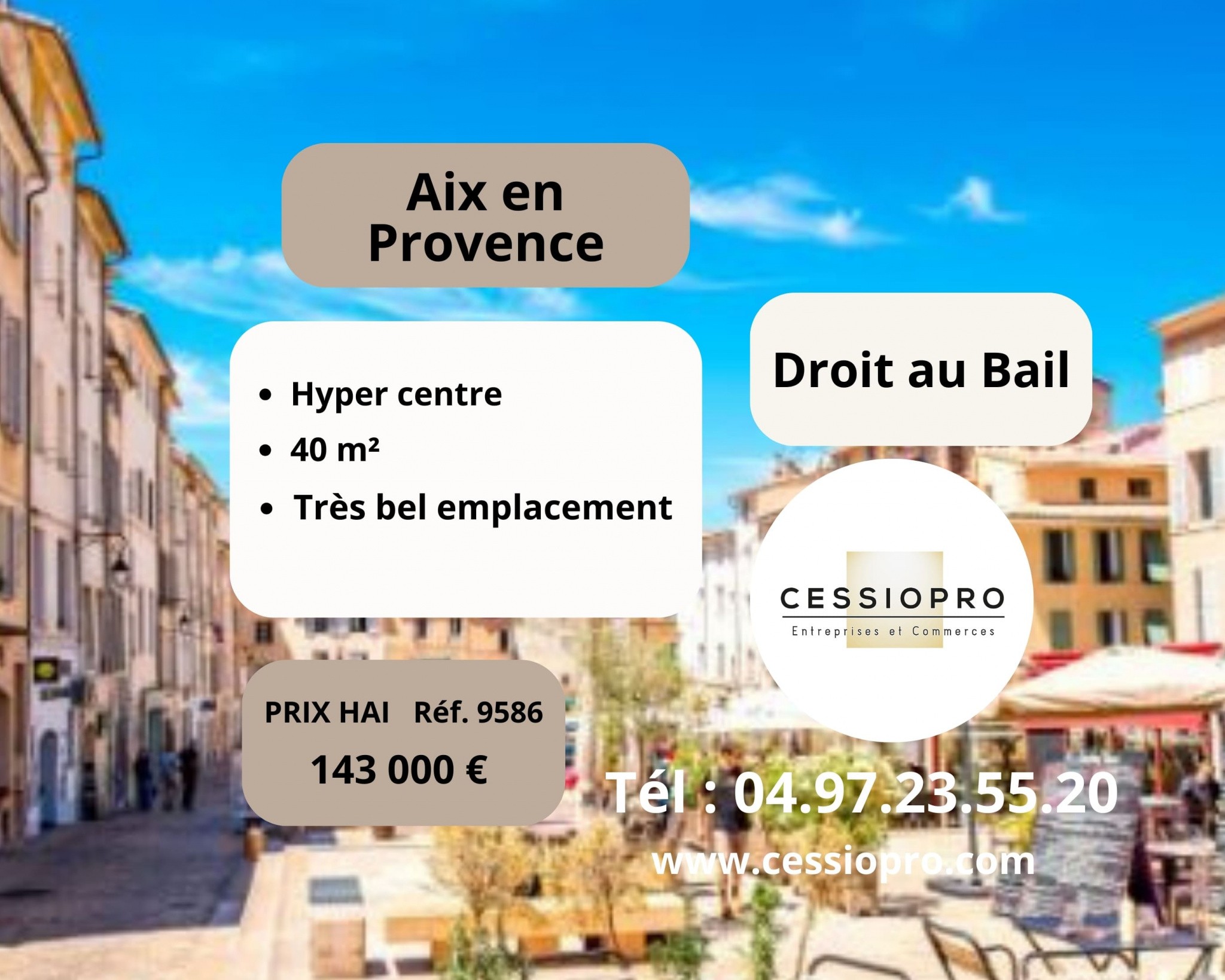 Vente Bureau / Commerce à Aix-en-Provence 0 pièce