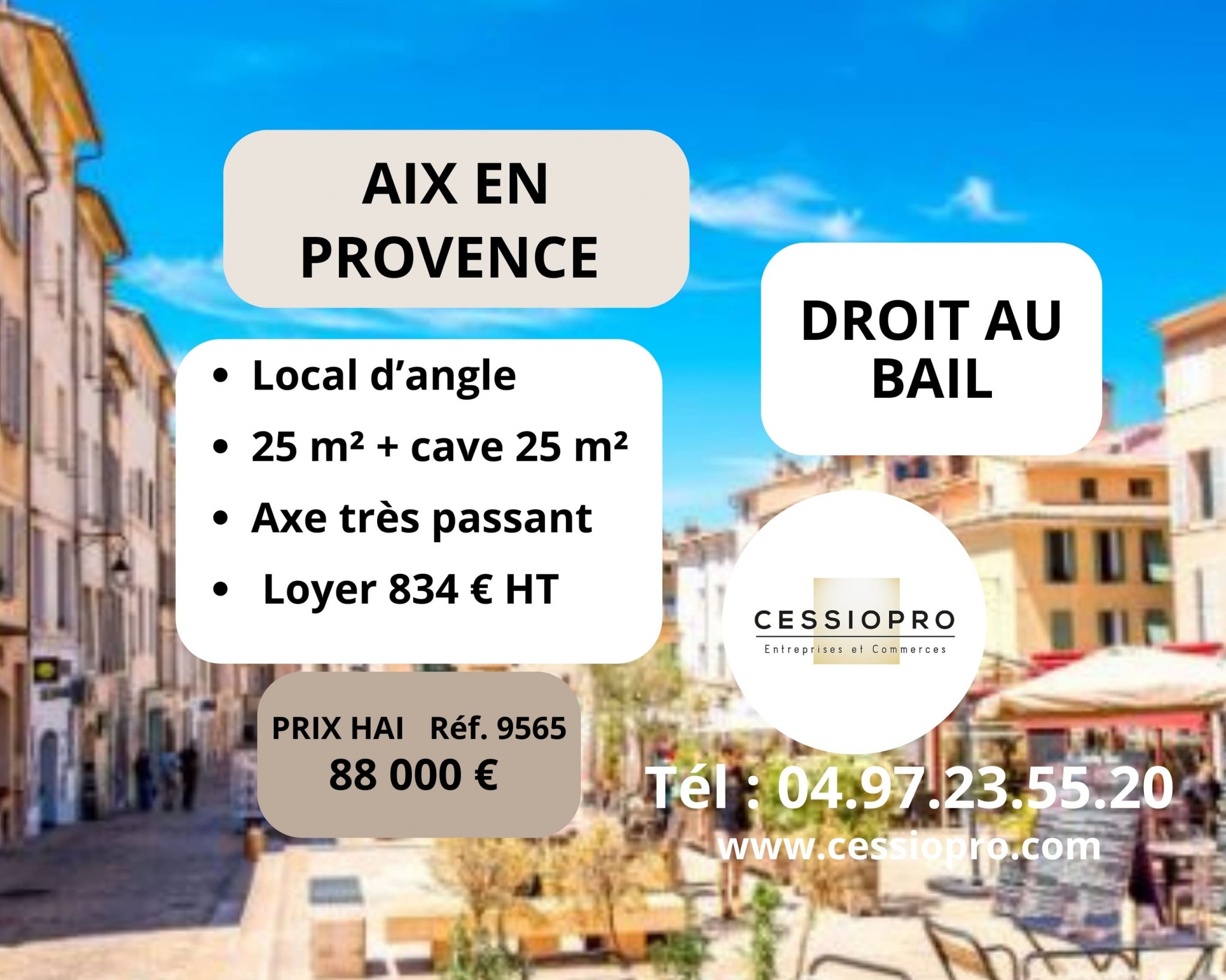 Vente Bureau / Commerce à Aix-en-Provence 0 pièce