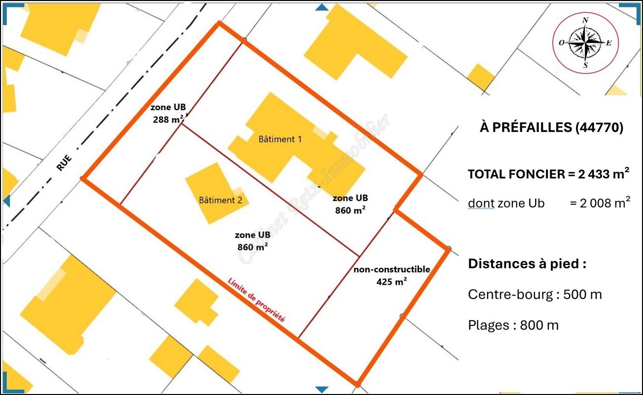 Vente Maison à Préfailles 7 pièces