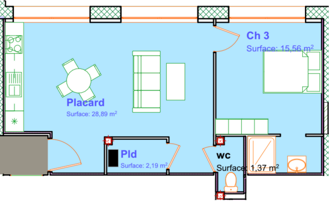 Vente Appartement à Boulogne-sur-Mer 2 pièces