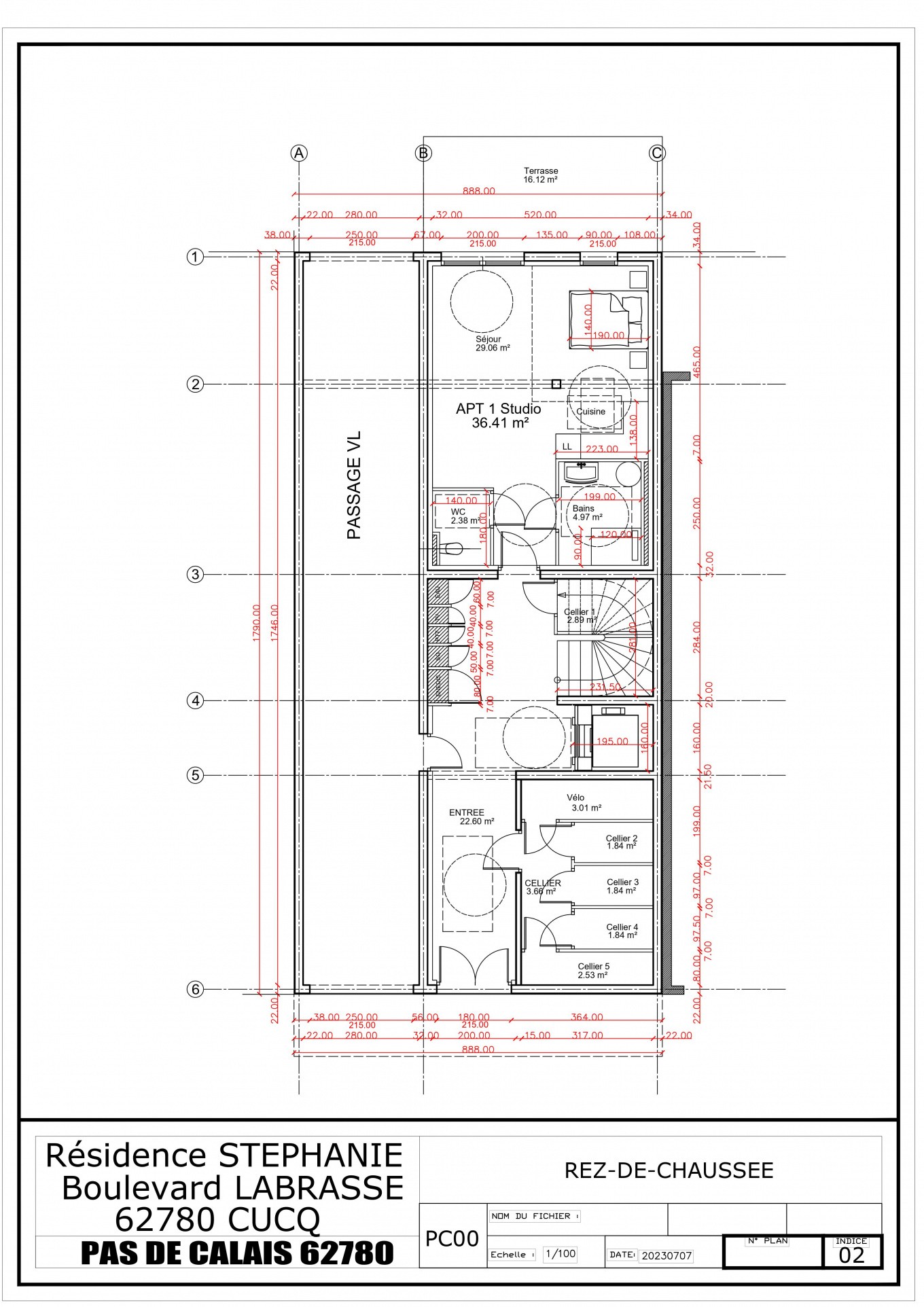 Vente Appartement à Cucq 1 pièce