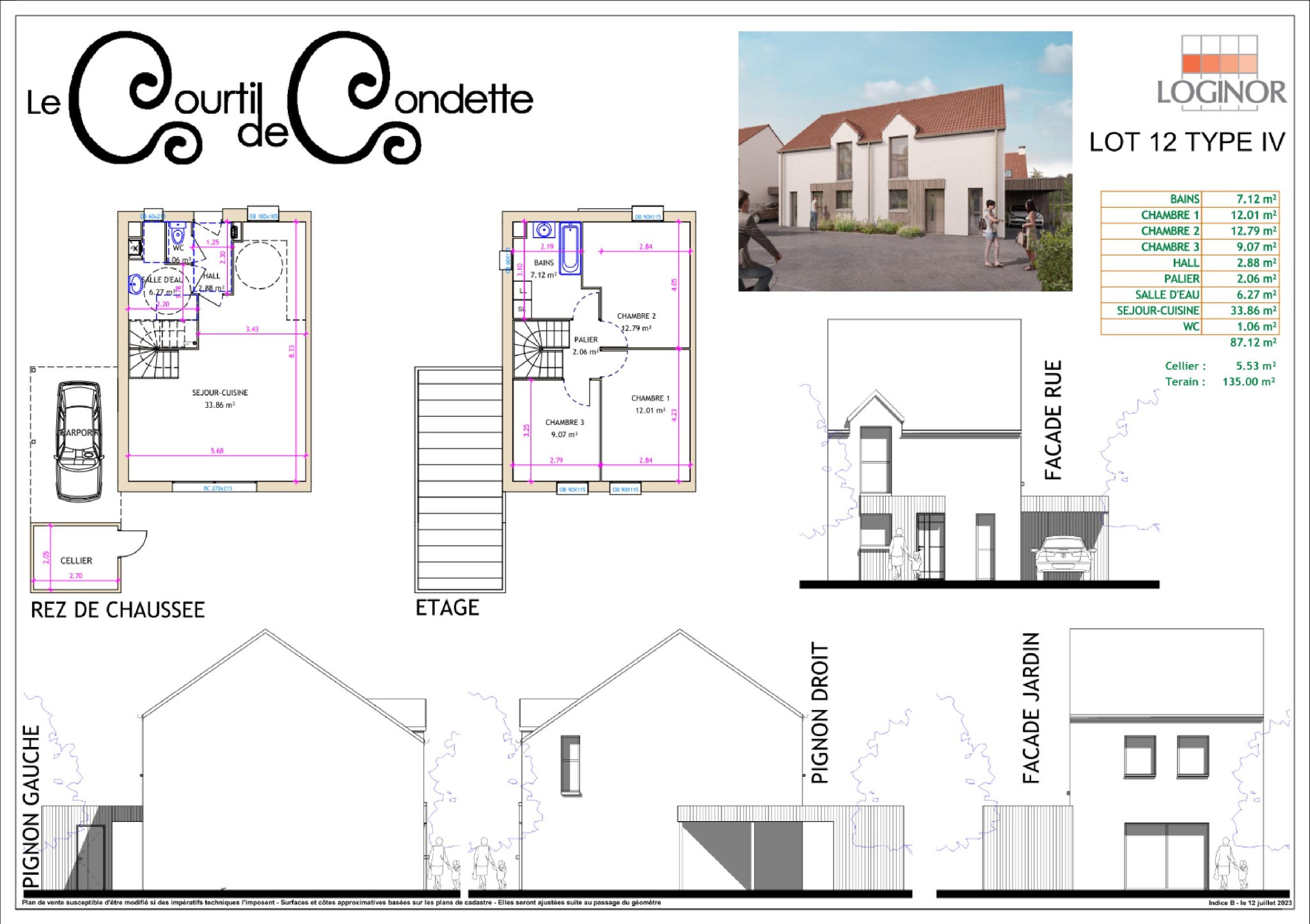 Vente Maison à Condette 4 pièces