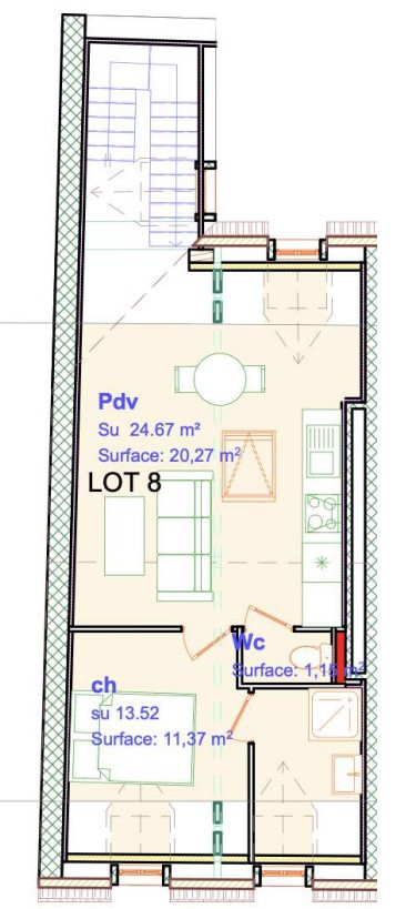 Vente Appartement à Boulogne-sur-Mer 2 pièces