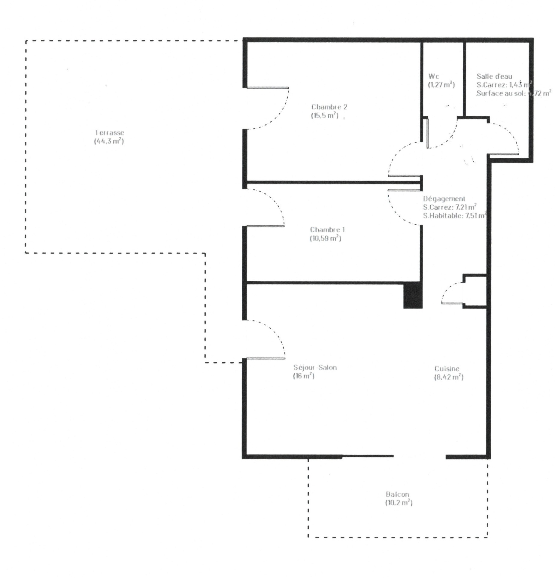 Vente Appartement à Menton 3 pièces