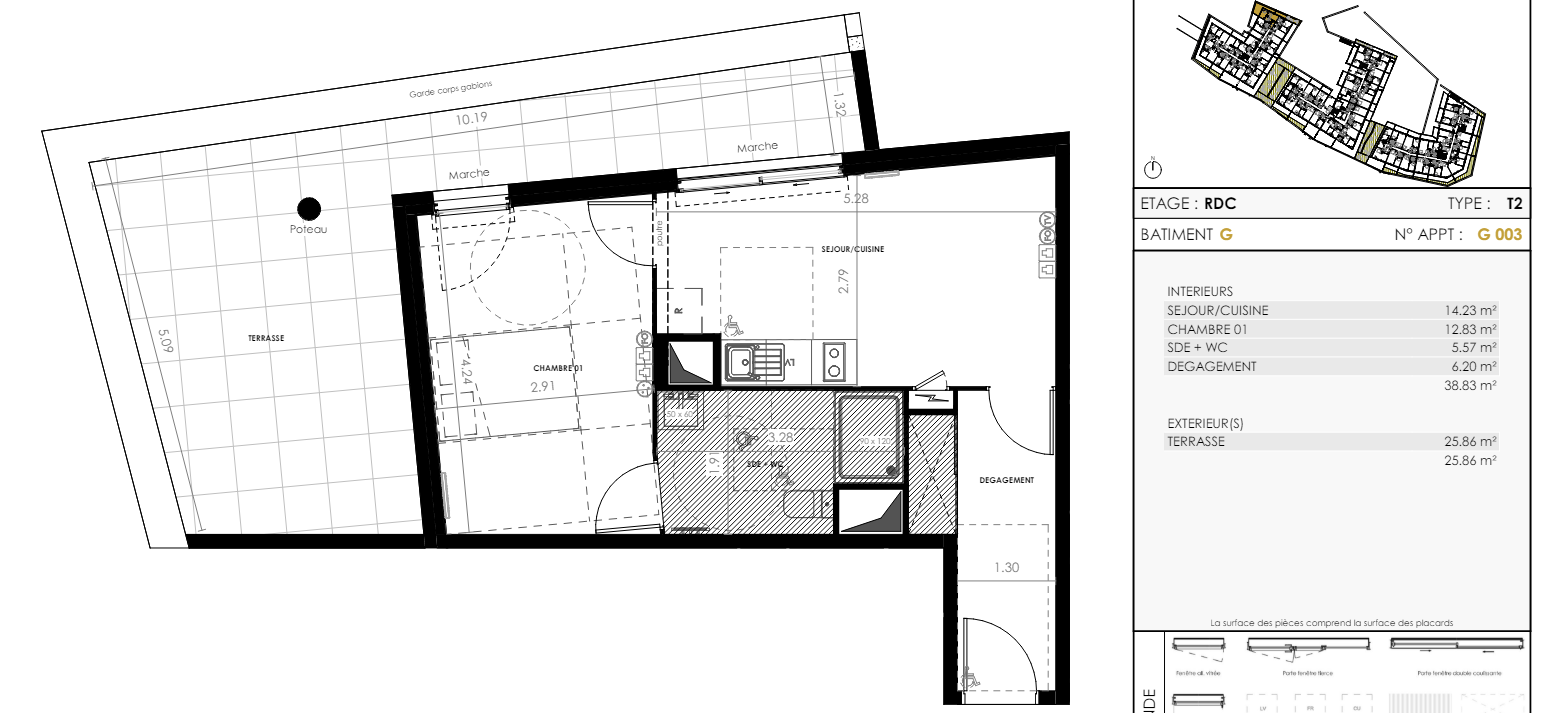 Vente Appartement à Castries 2 pièces