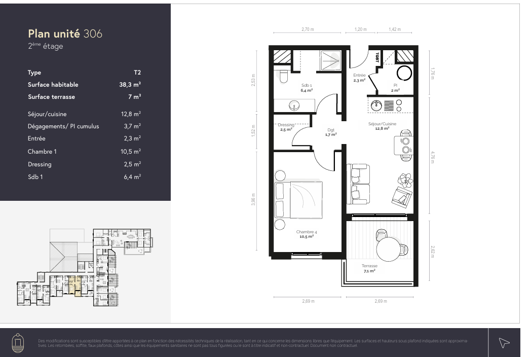 Vente Appartement à Pianottoli-Caldarello 2 pièces