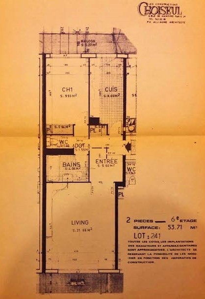 Vente Appartement à Paris Reuilly 12e arrondissement 2 pièces