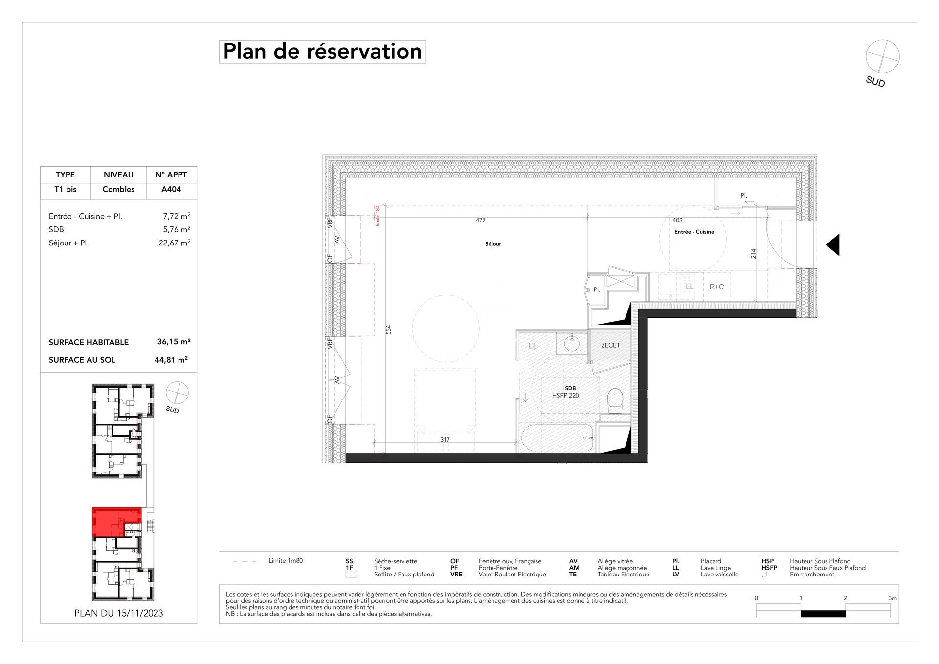 Vente Appartement à Aix-les-Bains 1 pièce