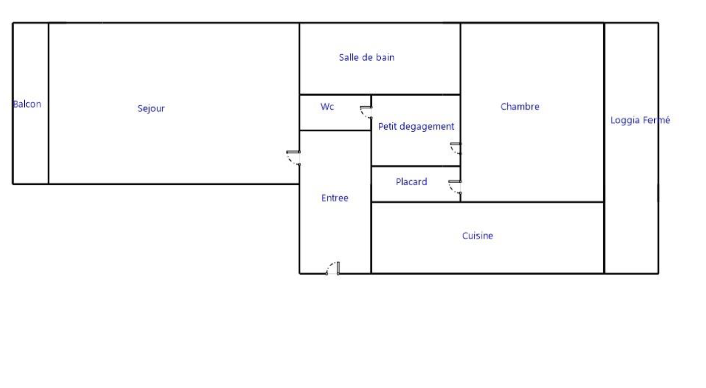 Location Appartement à Marseille 4e arrondissement 2 pièces