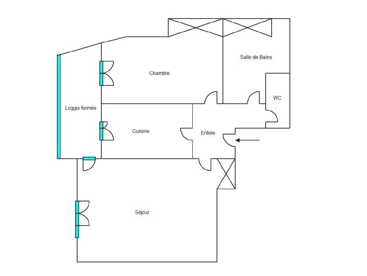 Vente Appartement à Nîmes 2 pièces