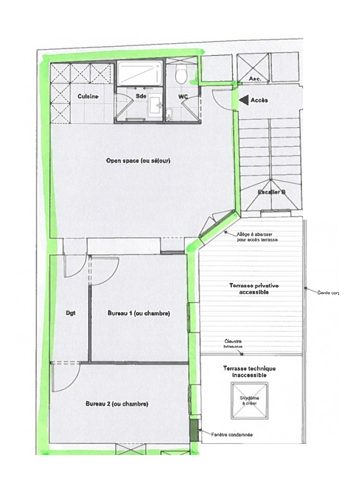 Location Bureau / Commerce à Paris Bourse 2e arrondissement 0 pièce