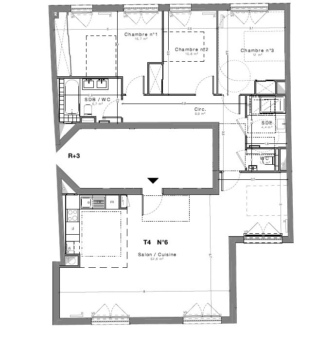 Vente Appartement à Boulogne-Billancourt 5 pièces