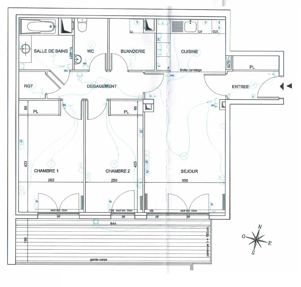 Vente Appartement à Sèvres 3 pièces