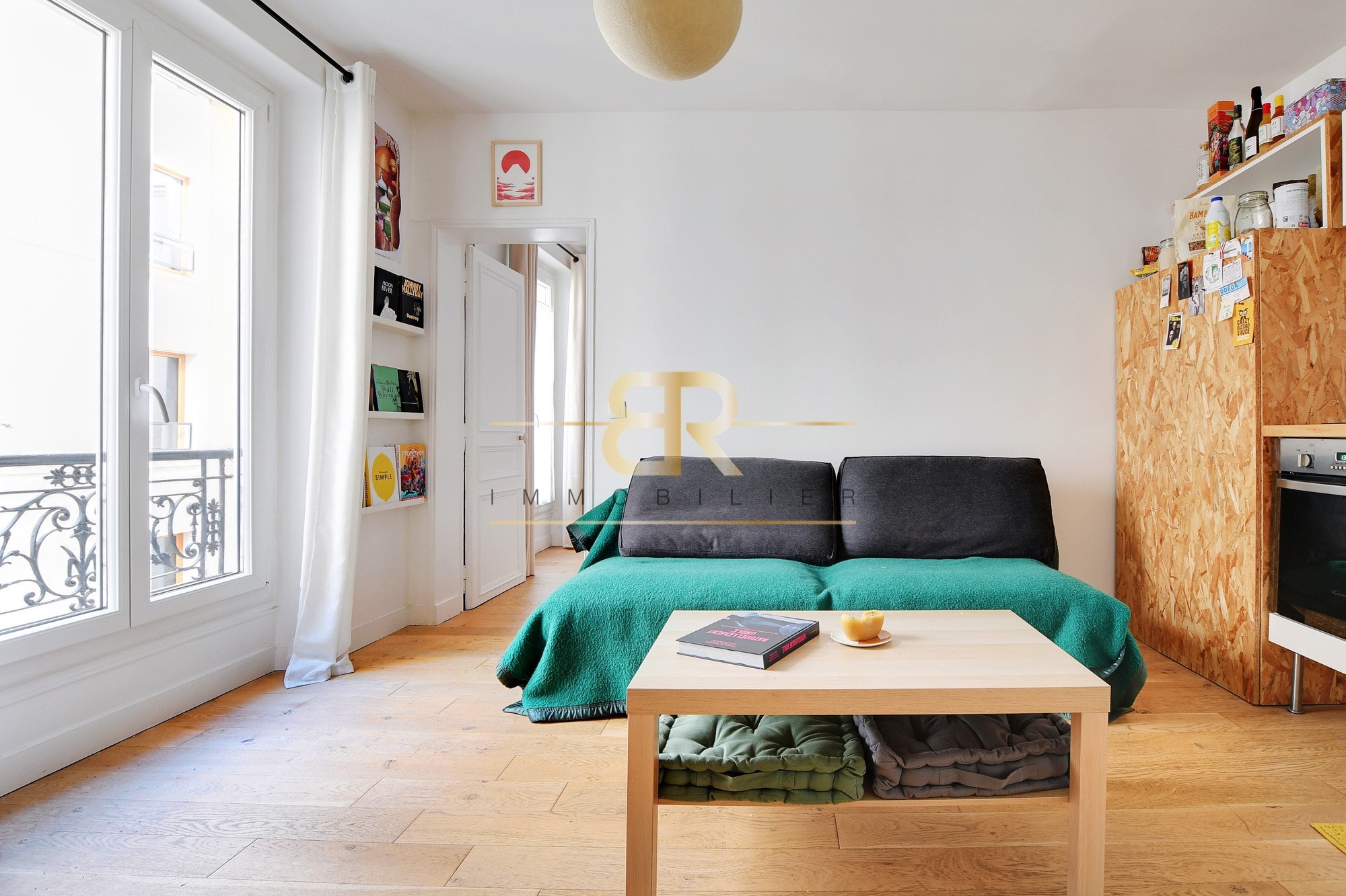 Vente Appartement à Paris Buttes-Chaumont 19e arrondissement 2 pièces