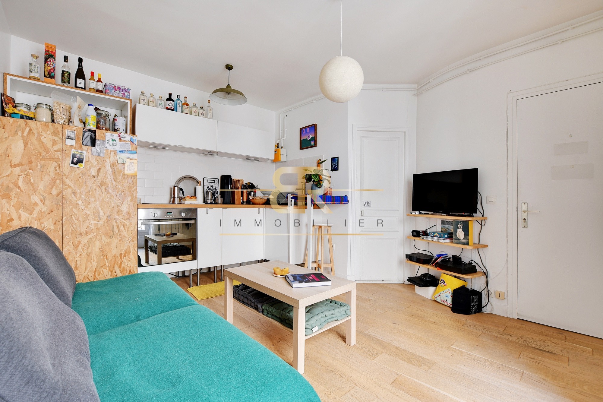 Vente Appartement à Paris Buttes-Chaumont 19e arrondissement 2 pièces